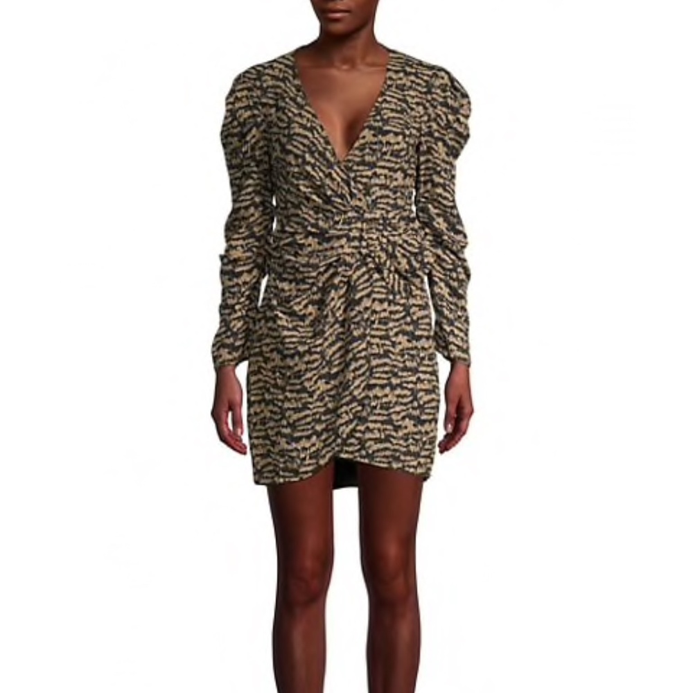 Bardot Tracey Twist Mini Dress NWT - Picture 3 of 5